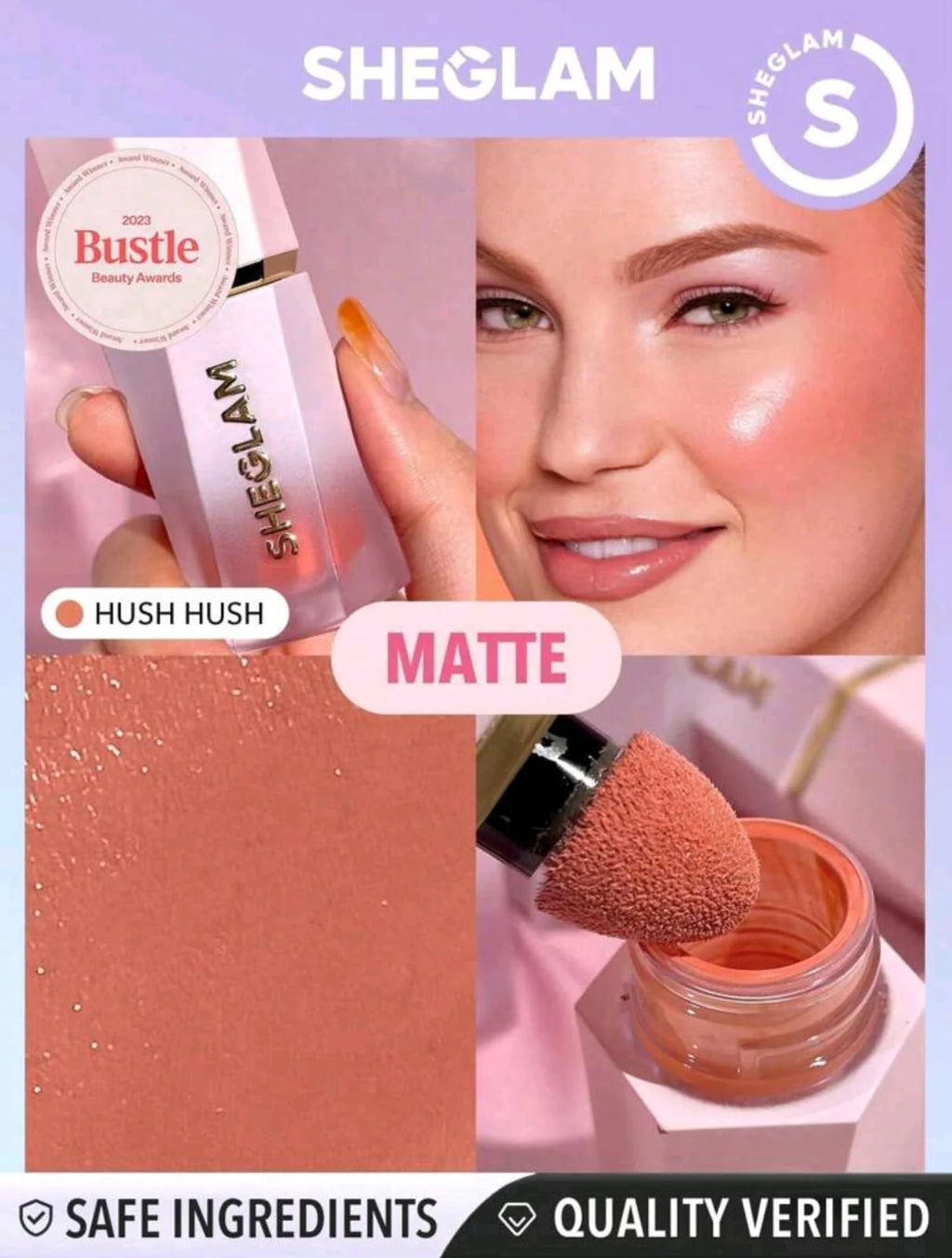 SHEGLAM Color Bloom Liquid Blush Matte Finish
